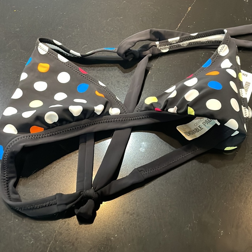Set of 1 one piece Swim suit size 8 & 1 bikini top/ bottom 2 tops & 1 bottom NHC - Picture 15 of 16